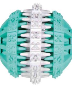 TRIXIE DENTA FUN NATUURRUBBER BAL MET MUNTSMAAK