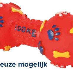 TRIXIE VINYL HALTER MET GELUID ASSORTI