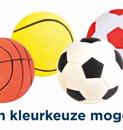 TRIXIE DRIJVENDE SCHUIMRUBBER NEON BAL ASSORTI