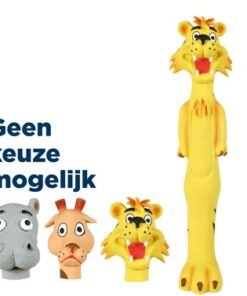 TRIXIE LATEX LONGIE MET GELUID ASSORTI