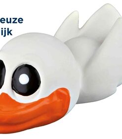 TRIXIE EEND MET GELUID LATEX / POLYESTERVLIES