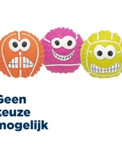 TRIXIE LATEX SPORTBAL MET GELUID ASSORTI