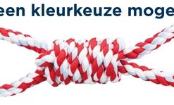 TRIXIE TOUW MET 2 HANDLUSSEN KATOEN POLYESTER  ASSORTI