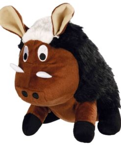 TRIXIE PLUCHE WILDZWIJN MET DIERENGELUID EN RITSELFOLIE