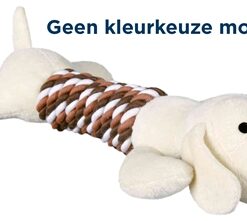 TRIXIE PLUCHE DIER MET TOUWE EN GELUID ASSORTI