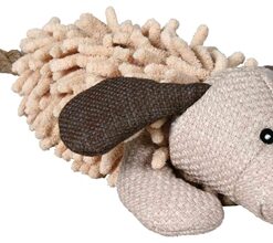 TRIXIE HOND MET TOUW VAN STOF / PLUCHE MET GELUID