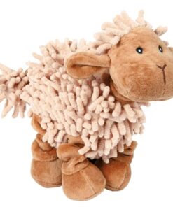 TRIXIE PLUCHE SCHAAP MET GELUID EN ELASTISCHE BENEN