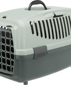 TRIXIE BE ECO VERVOERSBOX CAPRI ANTRACIET / GRIJS-GROEN