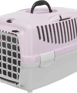 TRIXIE VERVOERSBOX CAPRI 1 LICHTGRIJS / LILA