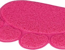 TRIXIE SCHOONLOOPMAT VOOR KATTENBAKKEN POOT PVC ROZE