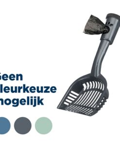 TRIXIE KATTENBAKSCHEP MET POEPZAKJES ASSORTI