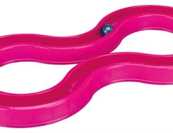 TRIXIE FLASHING BALL RACE KUNSTSTOF ROZE