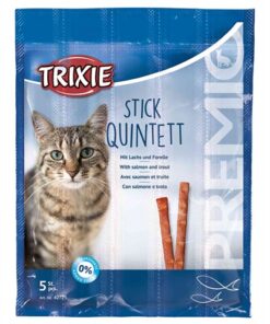 TRIXIE PREMIO STICK QUINTETT ZALM / FOREL