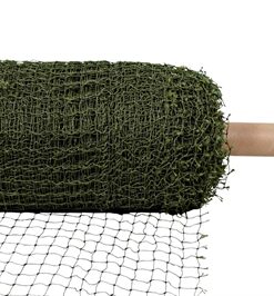 TRIXIE VEILIGHEIDSNET OP ROL MET METAALDRAAD OLIJFGROEN