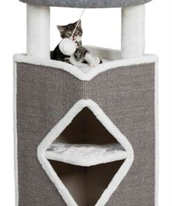 TRIXIE CAT TOWER ARMA GRIJS / WIT