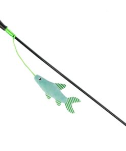 TRIXIE SPEELHENGEL VIS KUNSTSTOF / PLUCHE MET CATNIP