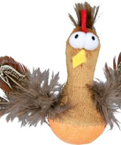 TRIXIE TUIMEL-KIP MET MICROCHIP VEREN PLUCHE MET CATNIP