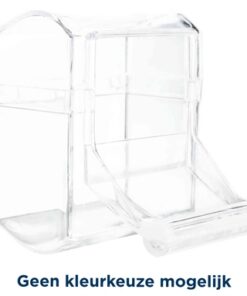 TRIXIE VOERBAK MET LANDINGSPLAATS KUNSTSTOF ASSORTI