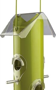 TRIXIE VOERDISPENSER METAAL / KUNSTSTOF GROEN