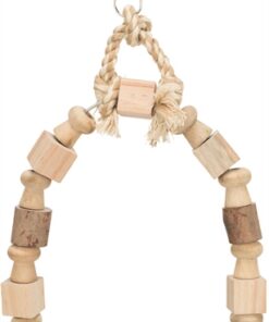 TRIXIE BOOGSCHOMMEL MET BONTE BLOKJES HOUT
