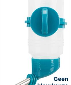 TRIXIE DRINKFLES KUNSTSTOF MET SCHROEFBEVESTIGING ASSORTI