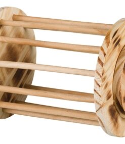 TRIXIE HOOIRUIF MET DEKSEL HOUT GEVLAMD