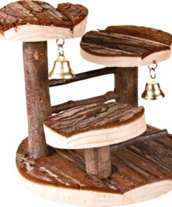 TRIXIE KLAUTERREK MET KLOKJE HAMSTER SCHORSHOUT