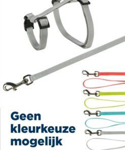 TRIXIE TUIG MET RIEM KONIJNEN ASSORTI