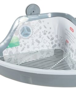 ZOLUX HOEKTOILET KNAAGDIER GRIJS