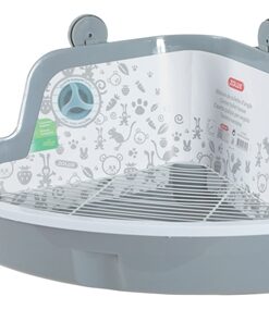 ZOLUX HOEKTOILET KNAAGDIER GRIJS