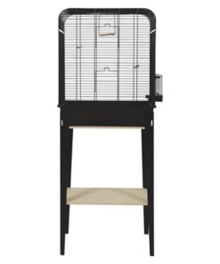 ZOLUX VOGELKOOI CHIC LOFT MET MEUBEL ZWART