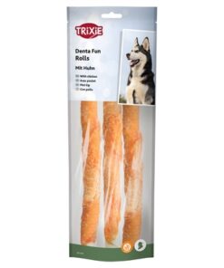 TRIXIE DENTA FUN CHICKEN CHEWING ROLLS
