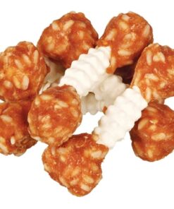 TRIXIE DENTA FUN CHICKEN CHEWING DUMBBELLS