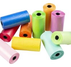 POOPI-DOG POEPZAKJES REGENBOOG KLEUREN