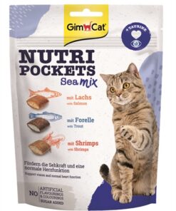 GIMCAT NUTRI POCKETS SEA MIX