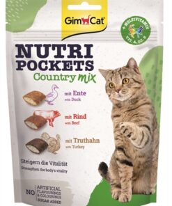 GIMCAT NUTRI POCKETS COUNTRY MIX