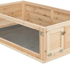 TRIXIE INDOOR REN CAVIA HOUT / PLEXIGLAS