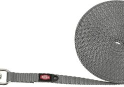 TRIXIE HONDENRIEM SLEEPLIJN EXTRA LICHT VOOR KLEINE HOND GRAFIET GRIJS