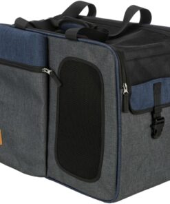 TRIXIE HONDENTAS RUGZAK TARA 2 IN 1 GRIJS / BLAUW