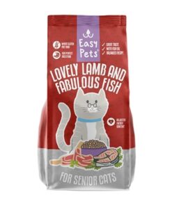 EASYPETS LOVELY LAMB & FABULOUS FISH SENIOR KATTENVOER