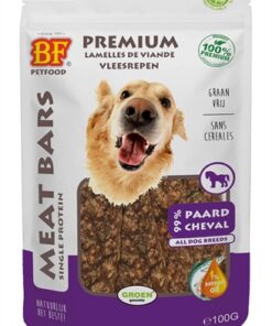 BF PETFOOD MEAT BARS PAARD