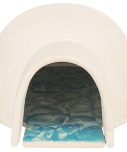 TRIXIE HAMSTER IGLO MET KOELPLAAT KERAMIEK WIT