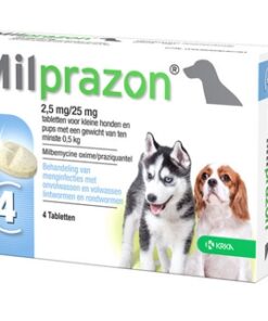 KRKA MILPRAZON ONTWORMINGSTABLETTEN HOND