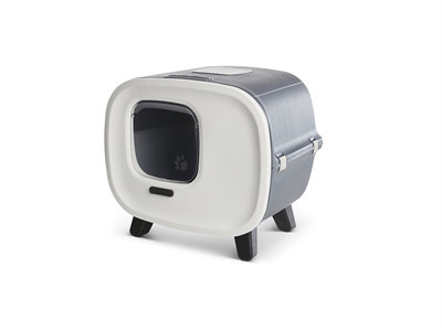 SAVIC KATTENBAK MIRA DELUXE ANTRACIET / WIT