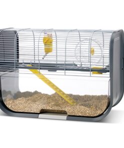 SAVIC HAMSTERKOOI GENEVA ANTRACIET / ZILVER