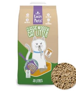 EASYPETS BIODEGRADABLE CLASSIC HOUTKORRELS KATTENBAKVULLING