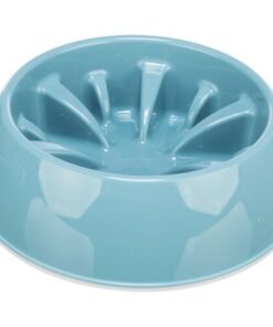 TRIXIE VOERBAK SLOWFEEDING KUNSTSTOF / TPR ASSORTI