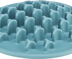 TRIXIE VOERMAT SLOWFEEDING PILLARS TPE BLAUW