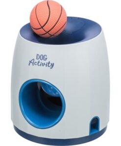 TRIXIE DOG ACTIVITY STRATEGIESPEL BALL&TREAT WIT / BLAUW