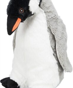 TRIXIE BE ECO PINGUÏN ERIN PLUCHE GERECYCLED ZWART / WIT / GRIJS